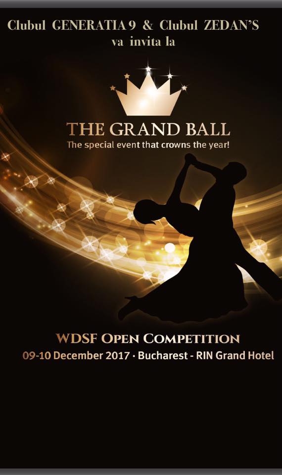 The Grand Ball, competiție internațională de dans sportiv în acest weekend, în Capitală