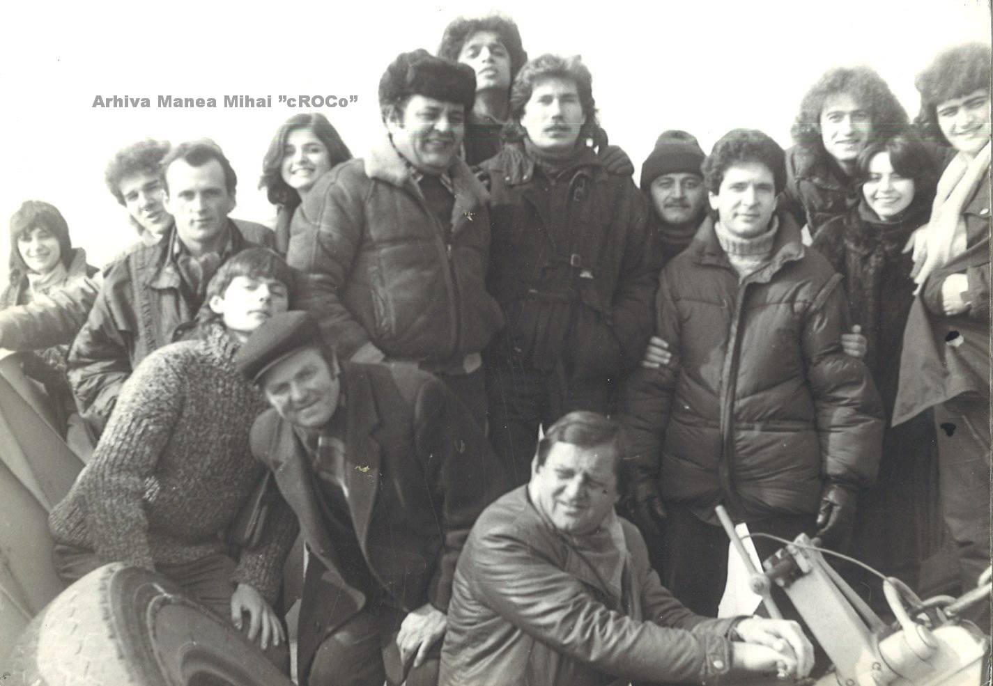 Imagini nemaivăzute, vechi de peste trei decenii, cu Dan Bittman & Co. Holografii, în vremea comunismului/ FOTO