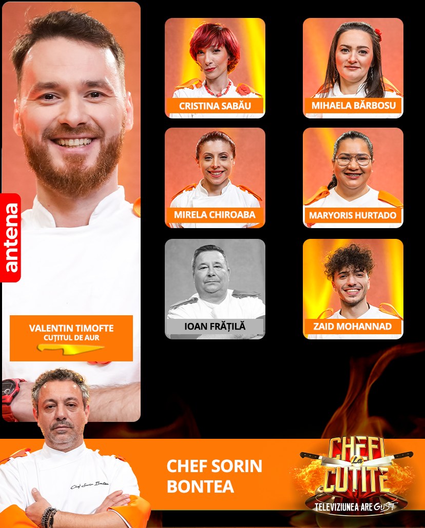 Primul concurent eliminat de la „Chefi la cuțite”, sezonul 12. Sorin Bontea a răbufnit: „Neatenția se plătește”