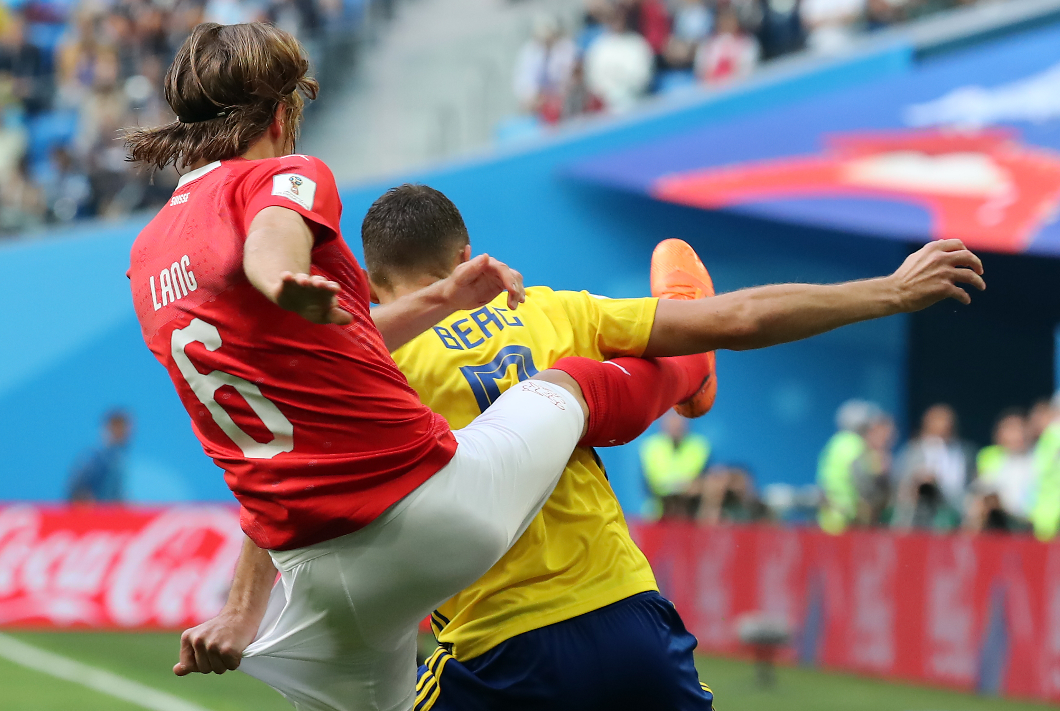 Suedia - Elveția 1-0, în optimile Campionatului Mondial de fotbal Rusia 2018. Eroul Forsberg. Cifră istorică de fani / GALERIE FOTO