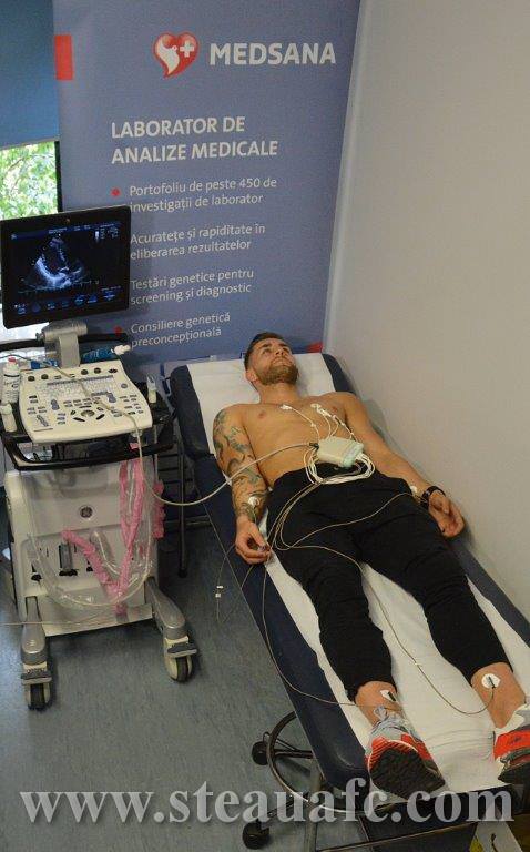 Graba nu strică treaba. Steaua s-a reunit prima în perspectiva noii stagiuni! Jucătorii fac control cardiologic amănunțit