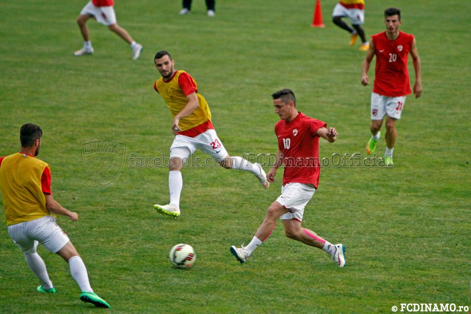 Mușchi de ”câine neîmblânzit”. Feussi dă tonul antrenamentelor lui Dinamo