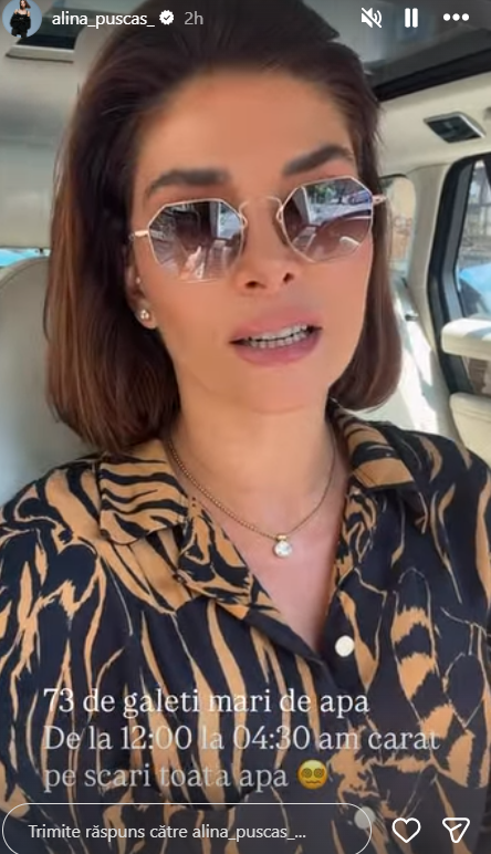 Imagini din casele inundate ale vedetelor. Ce au găsit Alina Pușcaș și Monica Davidescu după furtunile din Capitală