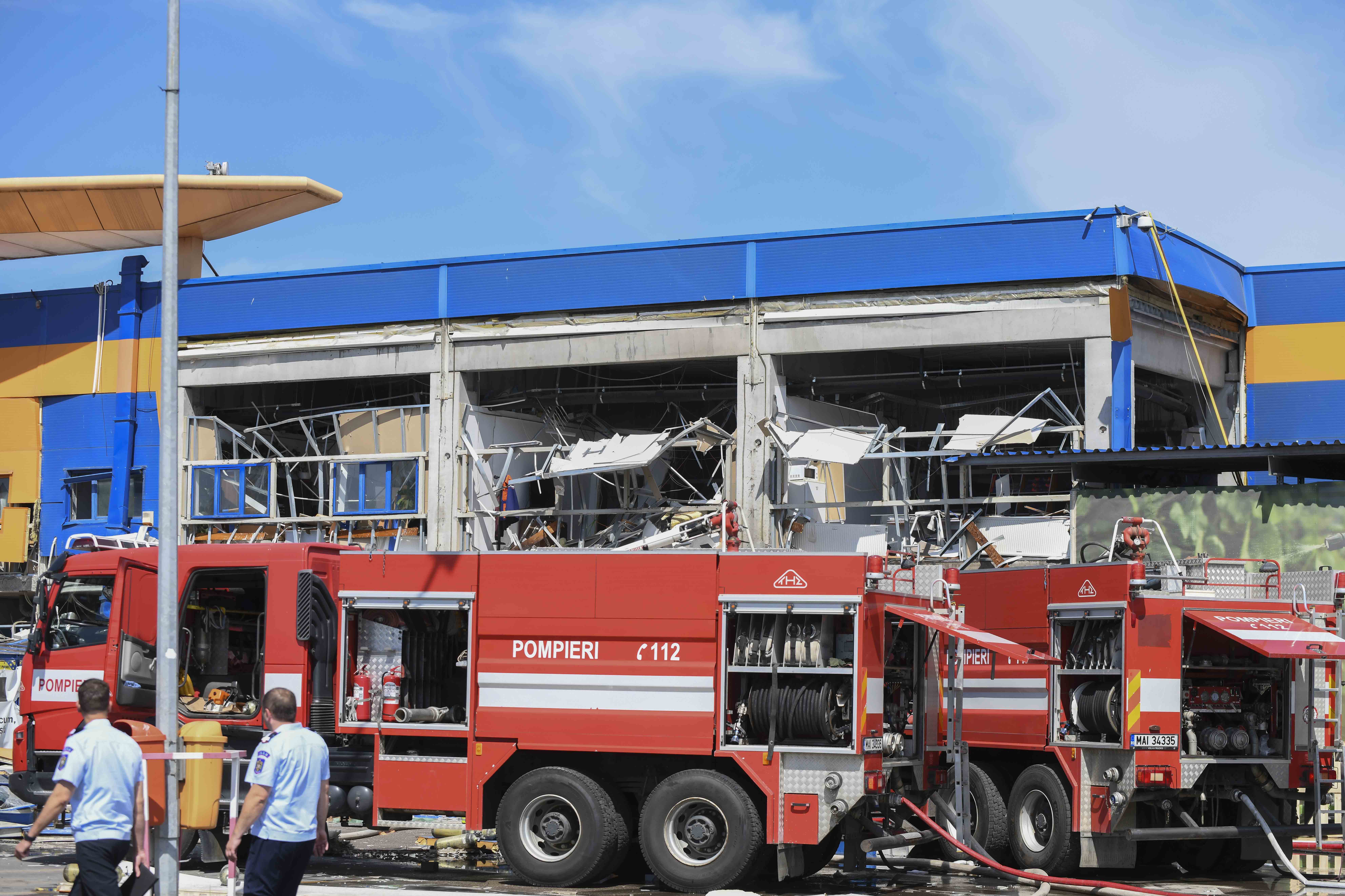 Imagini cu momentul exploziei de la magazinul Dedeman. Noul bilanț se ridică la 15 răniți. Care e starea victimelor - VIDEO
