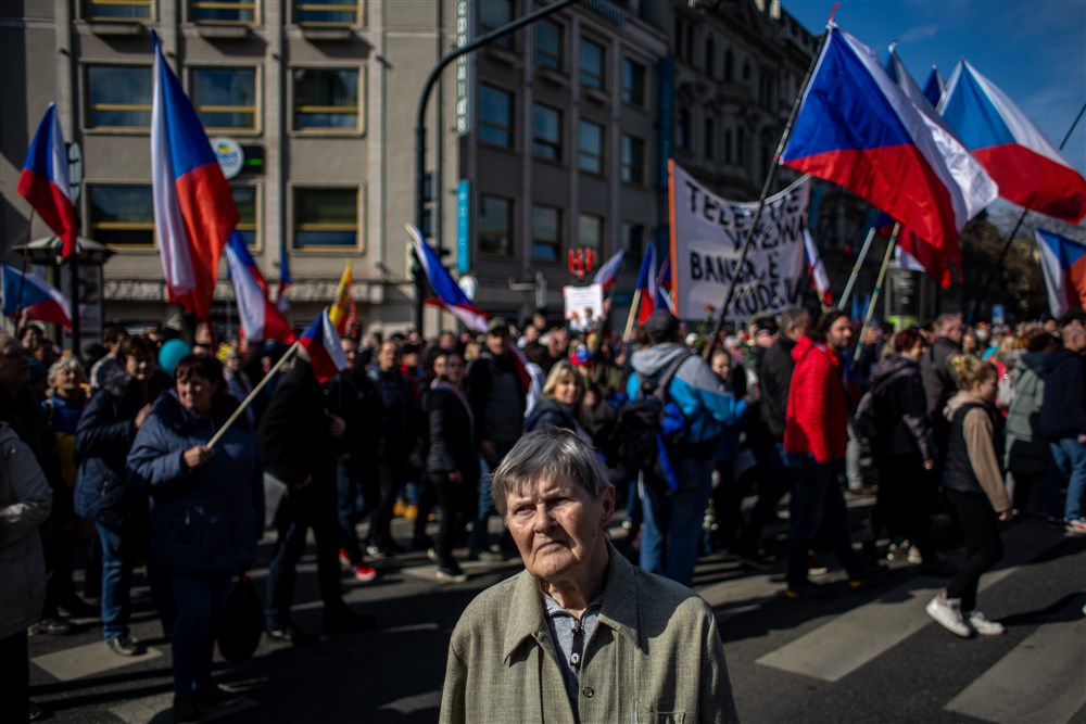Manifestație cu mii de oameni la Praga. Cehii au cerut demisia guvernului, nemulțumiți de inflație și de prețurile mari la energie
