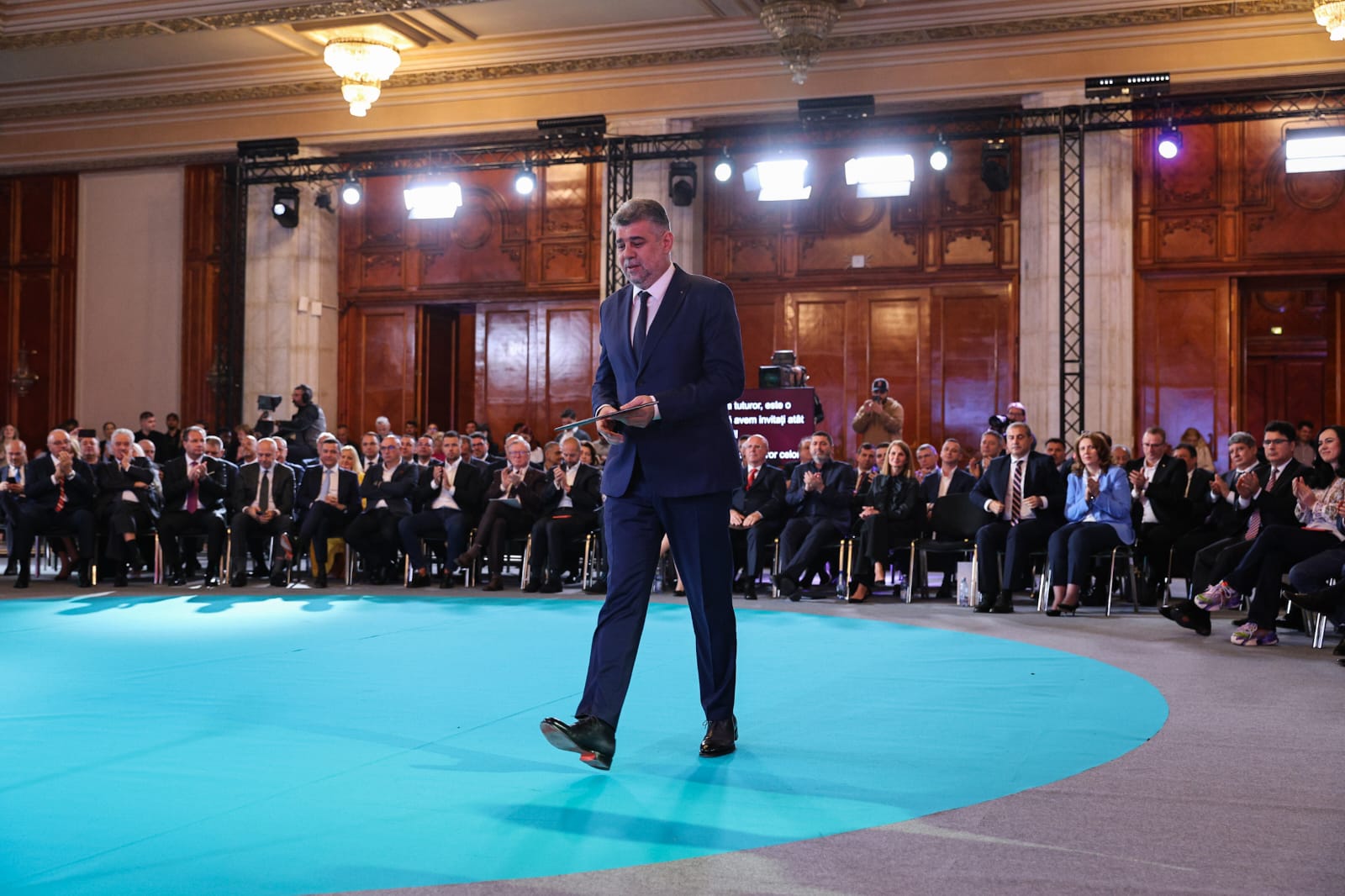 Marcel Ciolacu și-a lansat programul politic „Proiectul de țară”: „Sunt pregătit să fiu președintele tuturor românilor”
