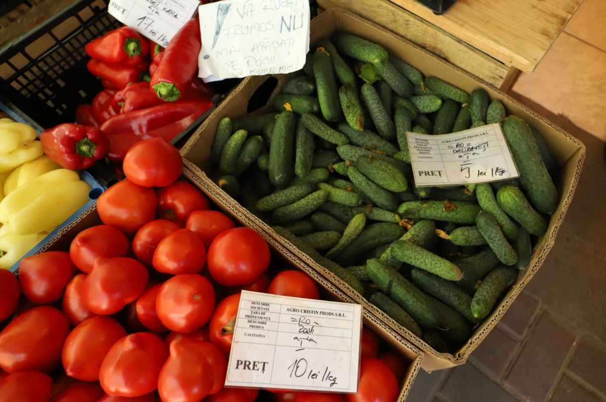 Castraveții românești sunt mai ieftini la supermarket decât la piață. Legumicultorii lasă marfa pe câmp, neculeasă, din cauza prețurilor prea mici