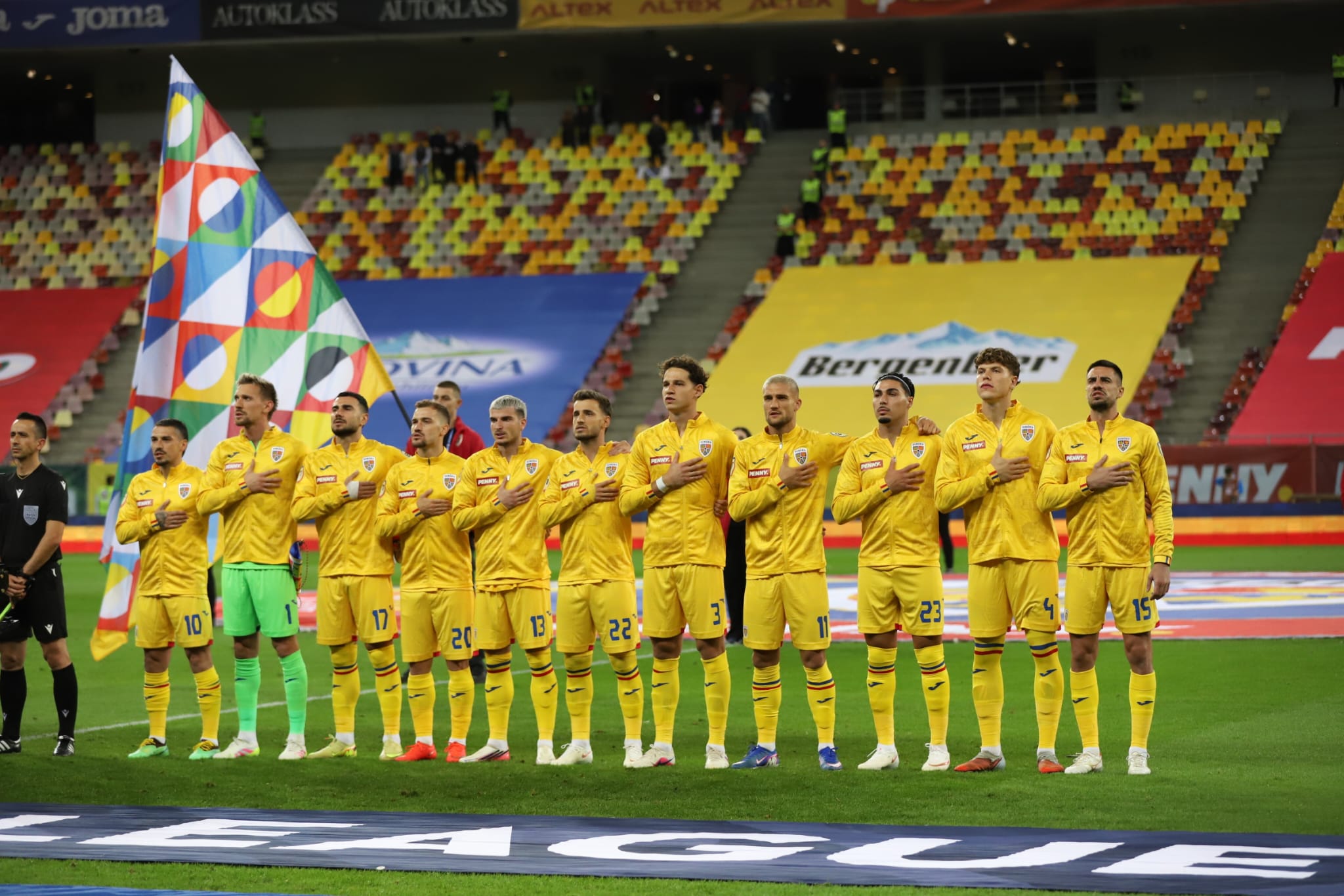Liga Națiunilor: România înfruntă Bosnia pe Arena Națională