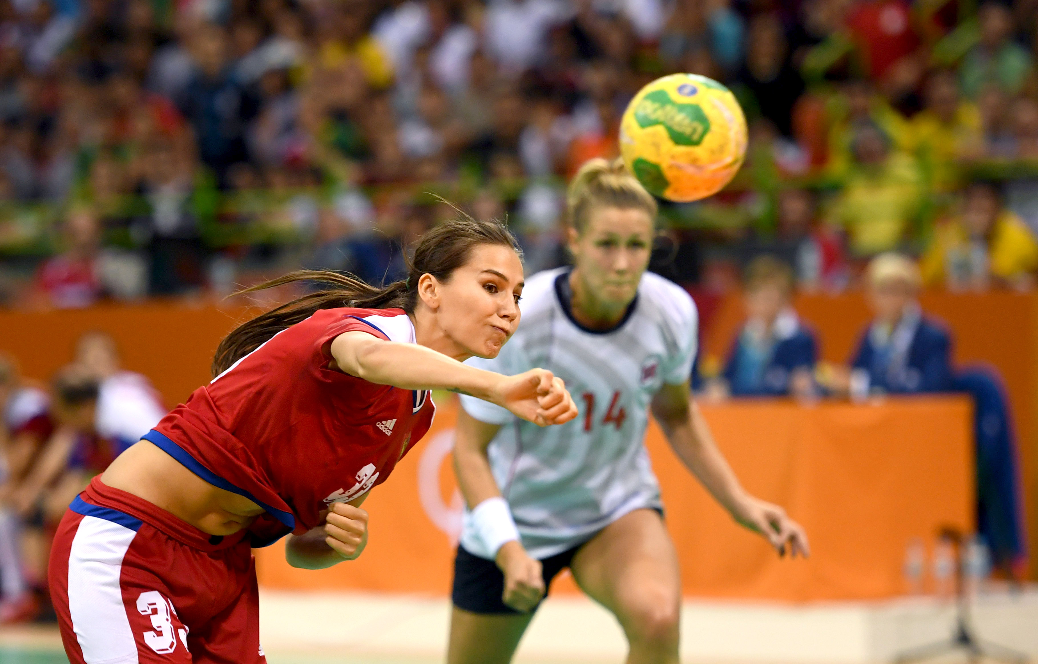 Jocurile Olimpice. Rusia - Franța, finala turneului feminin de handbal. Rusia a învins dramatic Norvegia în semifinale GALERIE FOTO