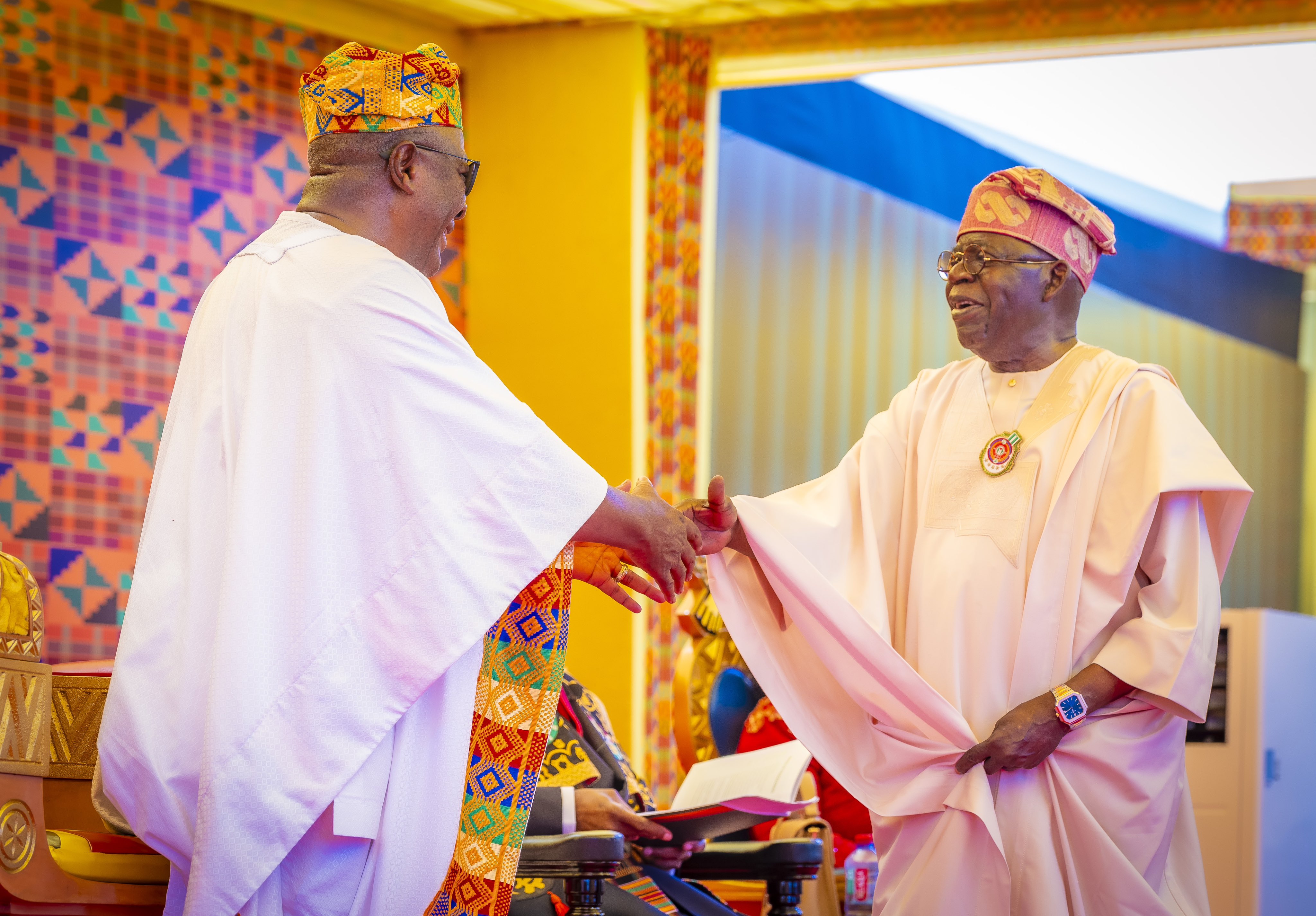 President John Mahama and Nigeria’s President Bola Tinubu