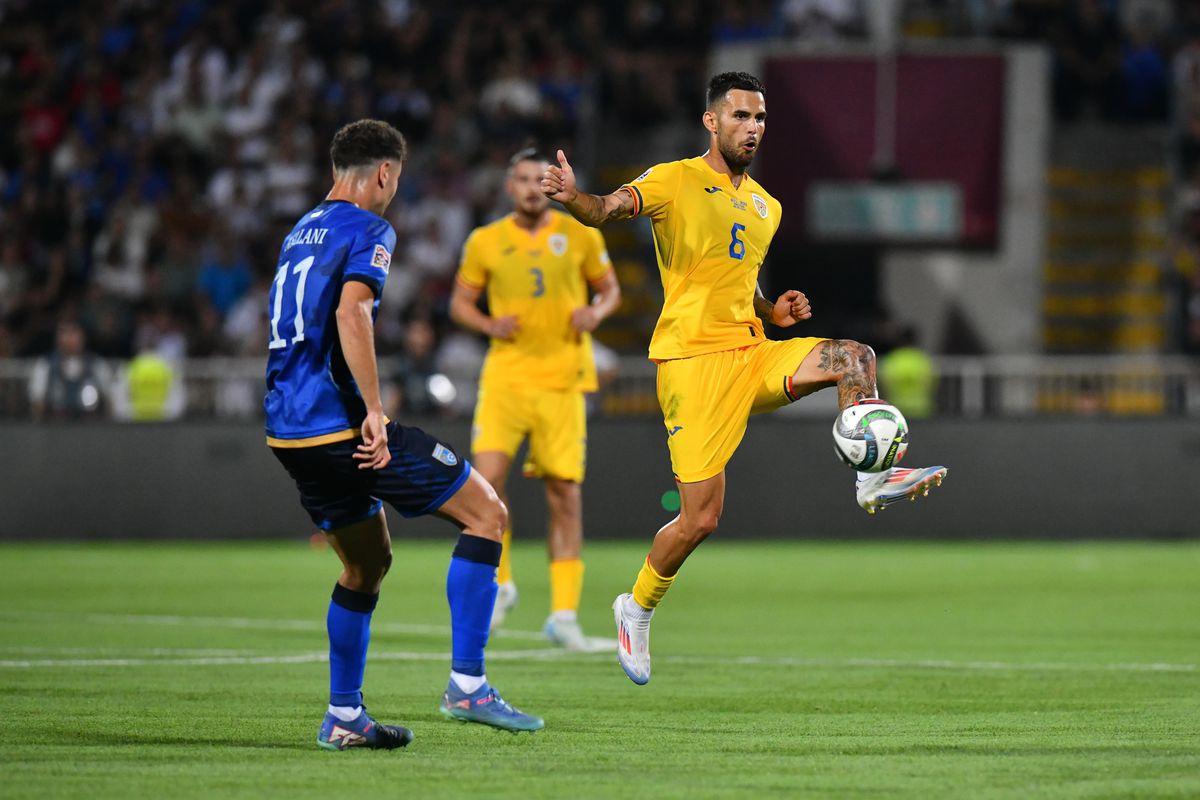 Kosovo-România 0-3. Debut victorios în Liga Națiunilor, la revenirea lui Mircea Lucescu în rolul de selecționer