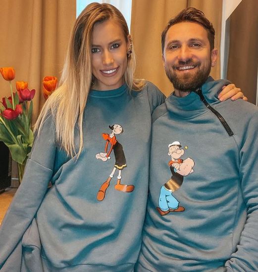 Dani Oțil și Gabriela Prisăcariu, imagini de familie