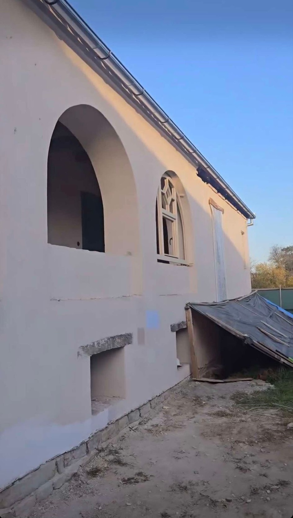 Ce mesaj a fost scris pe casa de la Viscri a Danei Rogoz. Actrița și-a dorit: „Am fost pur și simplu emoționată”