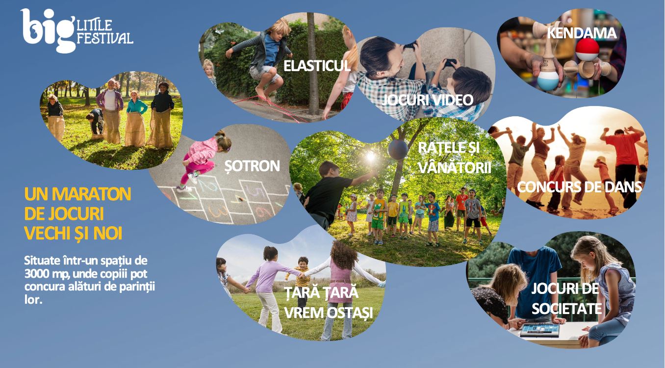 Big Little Festival 2024. Când are loc festivalul pentru copii și ce activități au fost anunțate