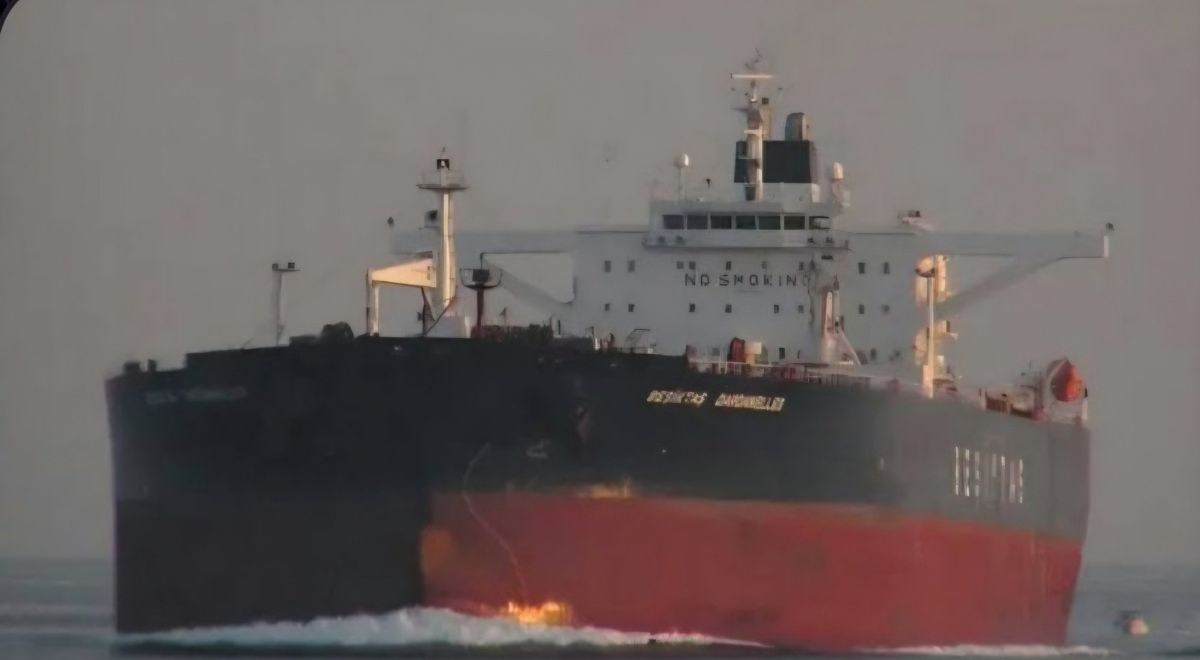 Uderzyły z wody i z powietrza. Drony uszkodziły turecki tankowiec na Morzu Czarnym