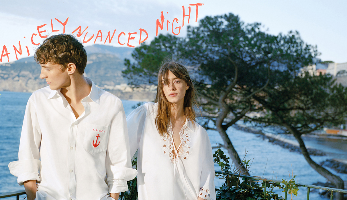 A Gucci elvarázsol az olasz nyár hangulatával és a stílusos alapdarabjaival