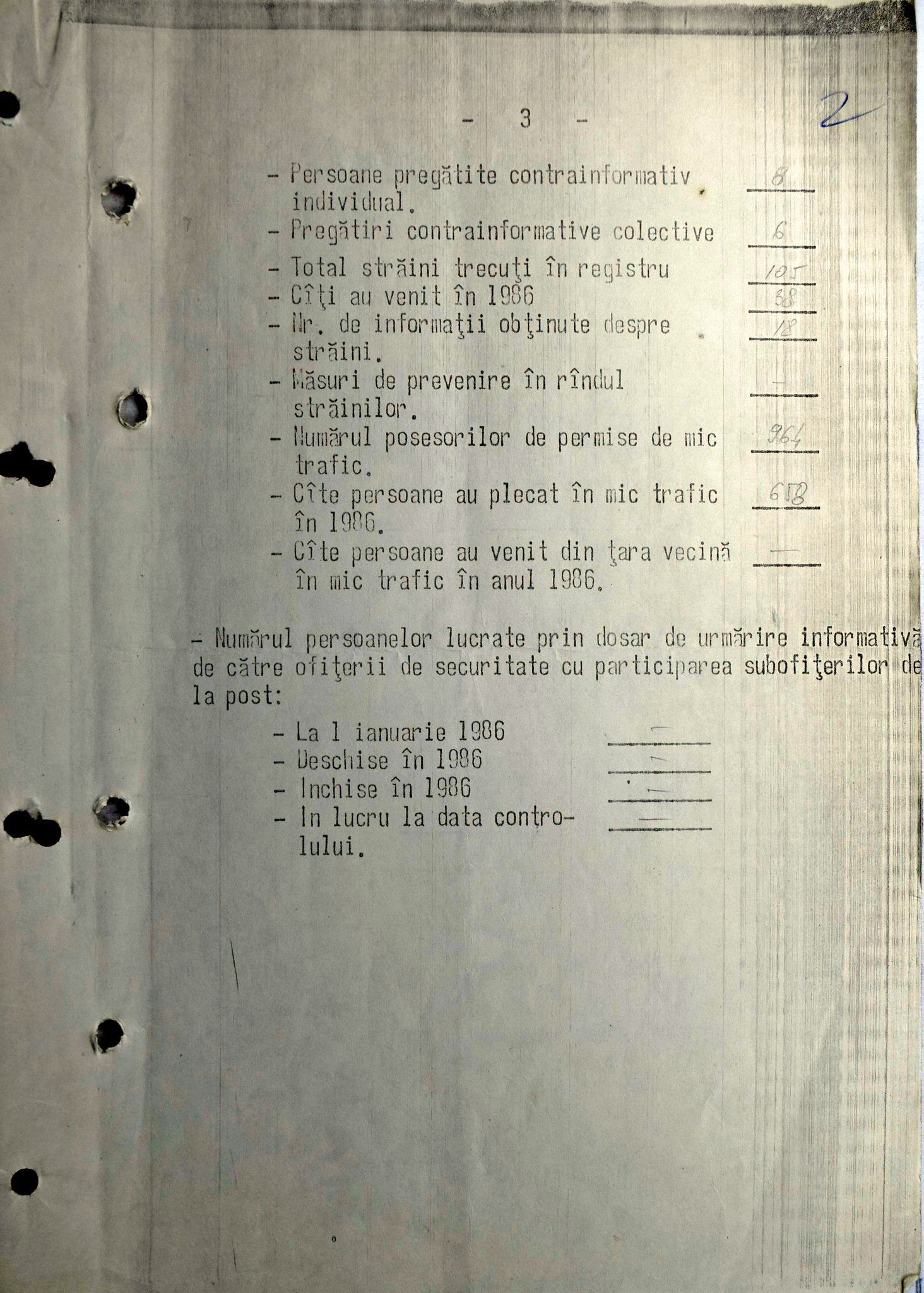 Cum erau urmăriți de Miliție și Securitate locuitorii din satele României. „Suspecții” filați de autorități erau grupaţi în două tabele: „A” şi „B”