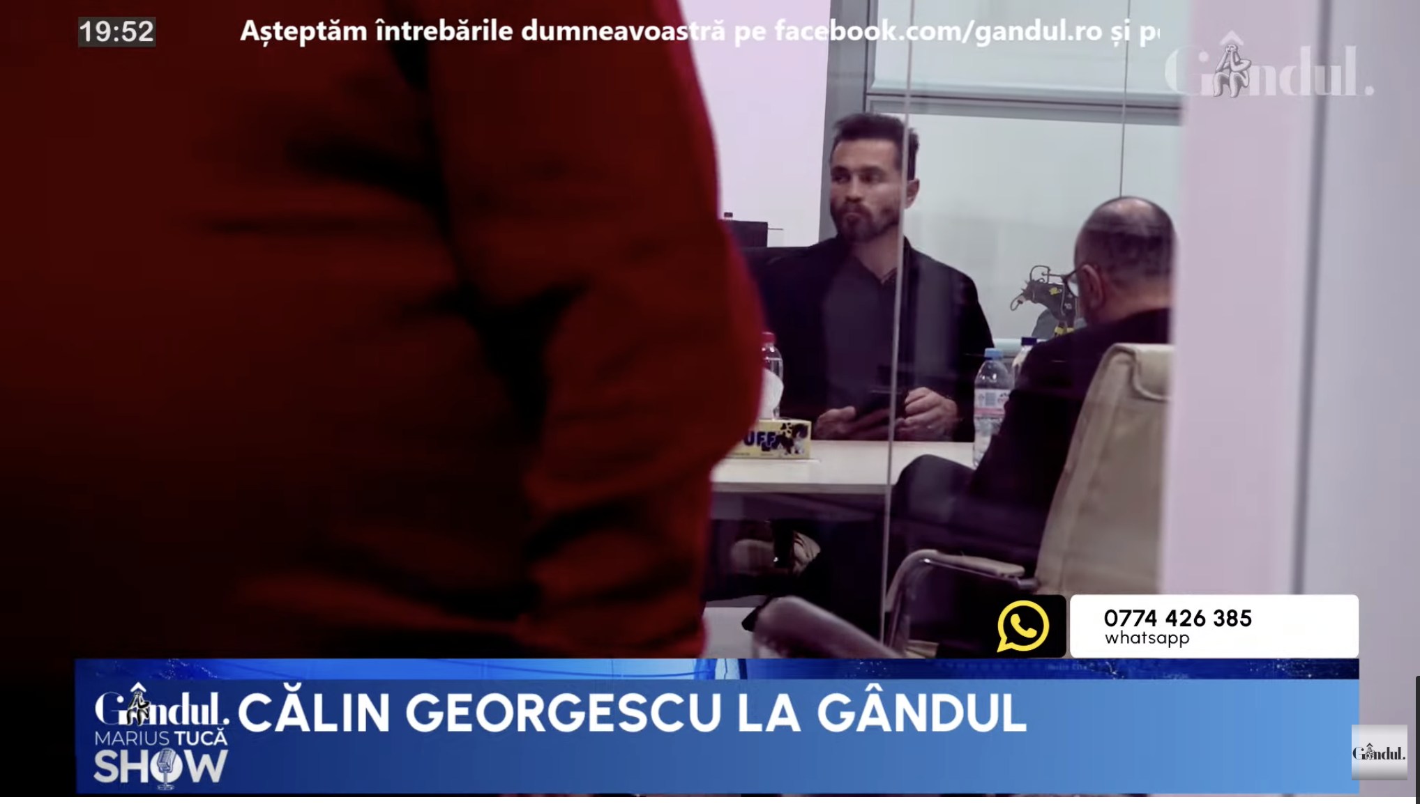 Călin Georgescu s-a sfătuit cu liderul mișcării neolegionare, Eugen Sechila, înainte să răspundă întrebărilor lui Marius Tucă