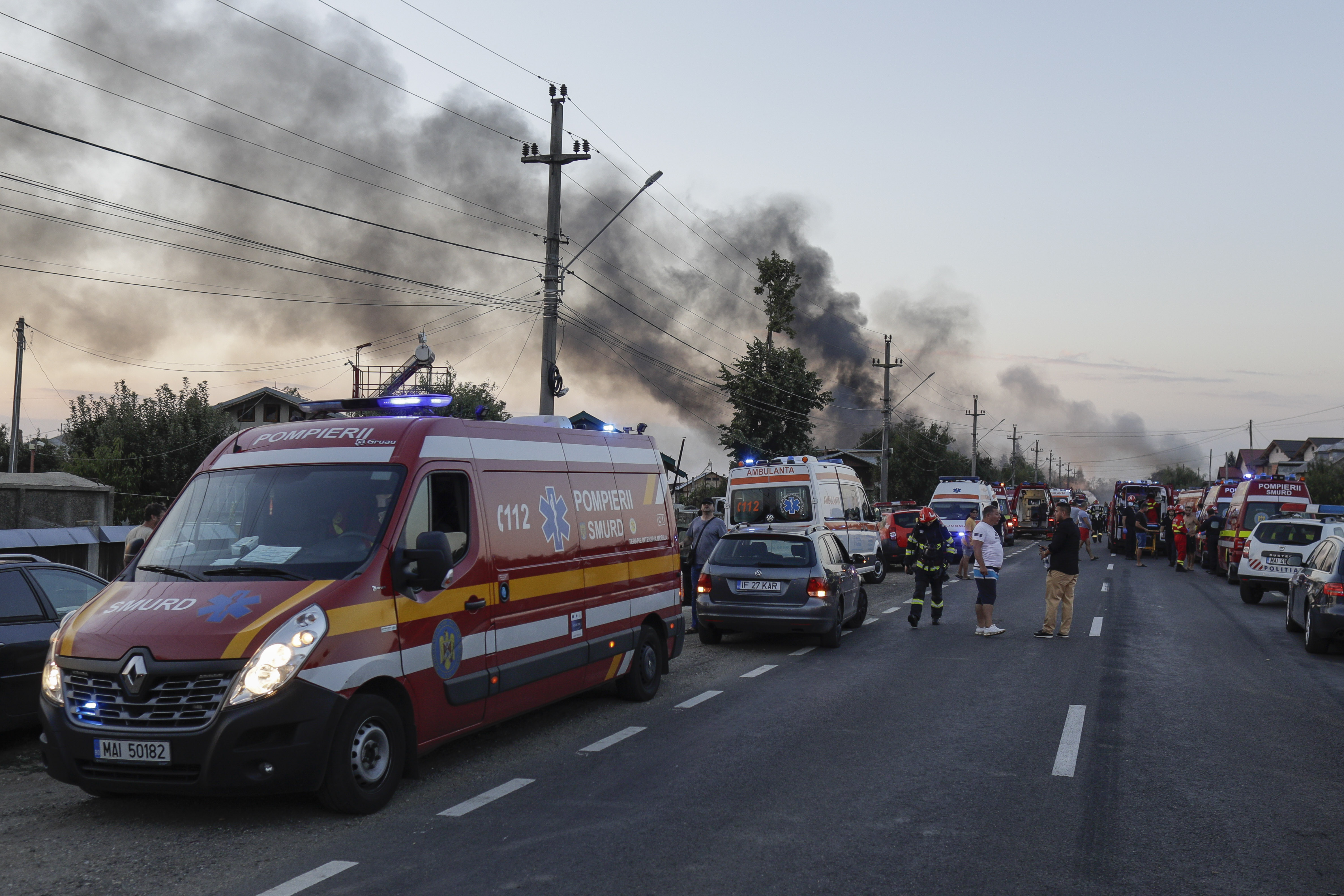 LIVETEXT: Doi morți și 56 de răniți, după exploziile de la Crevedia. Stația GPL funcționa ilegal din 2020. Primele concluzii ale procurorilor - VIDEO
