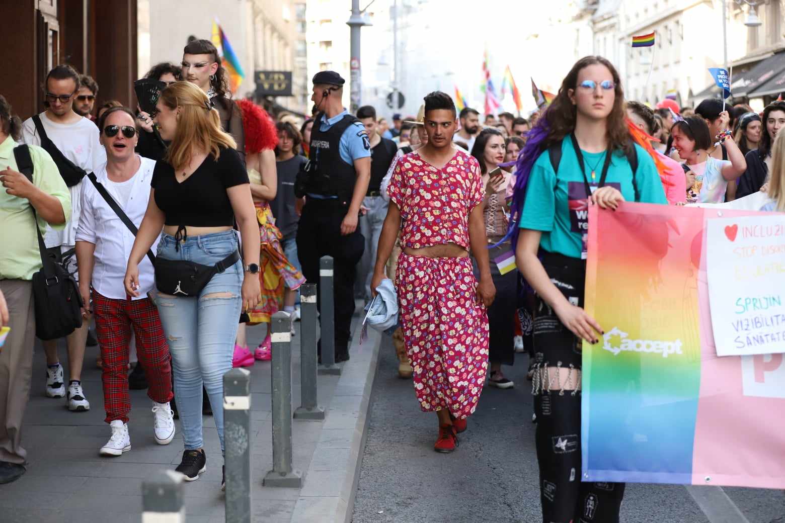 Marşul Bucharest Pride 2024 a strâns 27.000 de participanți, cel mai mare eveniment de până acum
