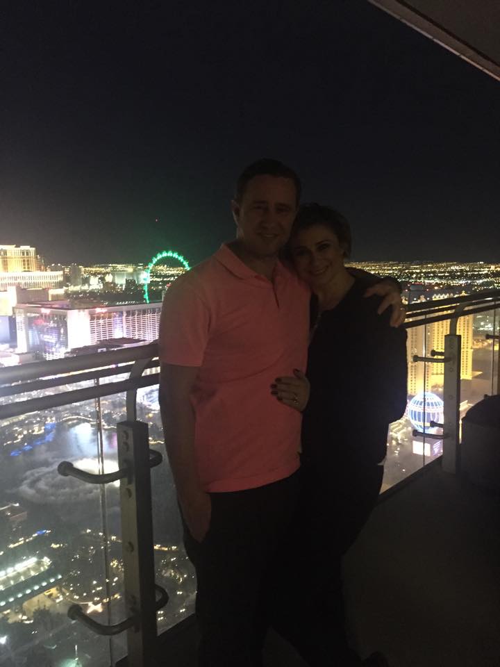 Reghe se distrează în Las Vegas: "Mă uit la el ca la un soare!" / FOTO