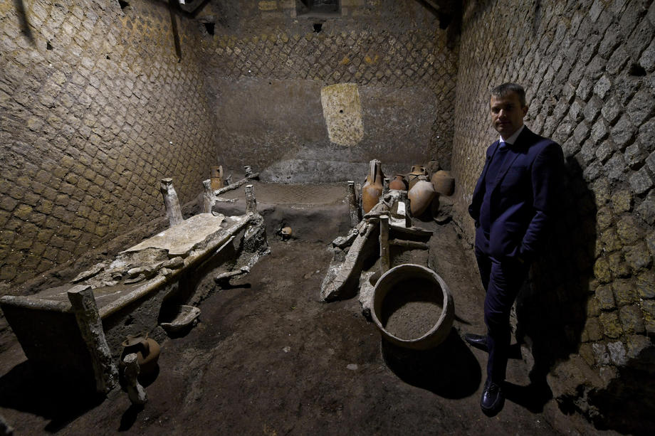 Descoperire rară într-o vilă romană din Pompei. Cum trăiau acum aproape 2000 de ani "cei mai slabi din societate"