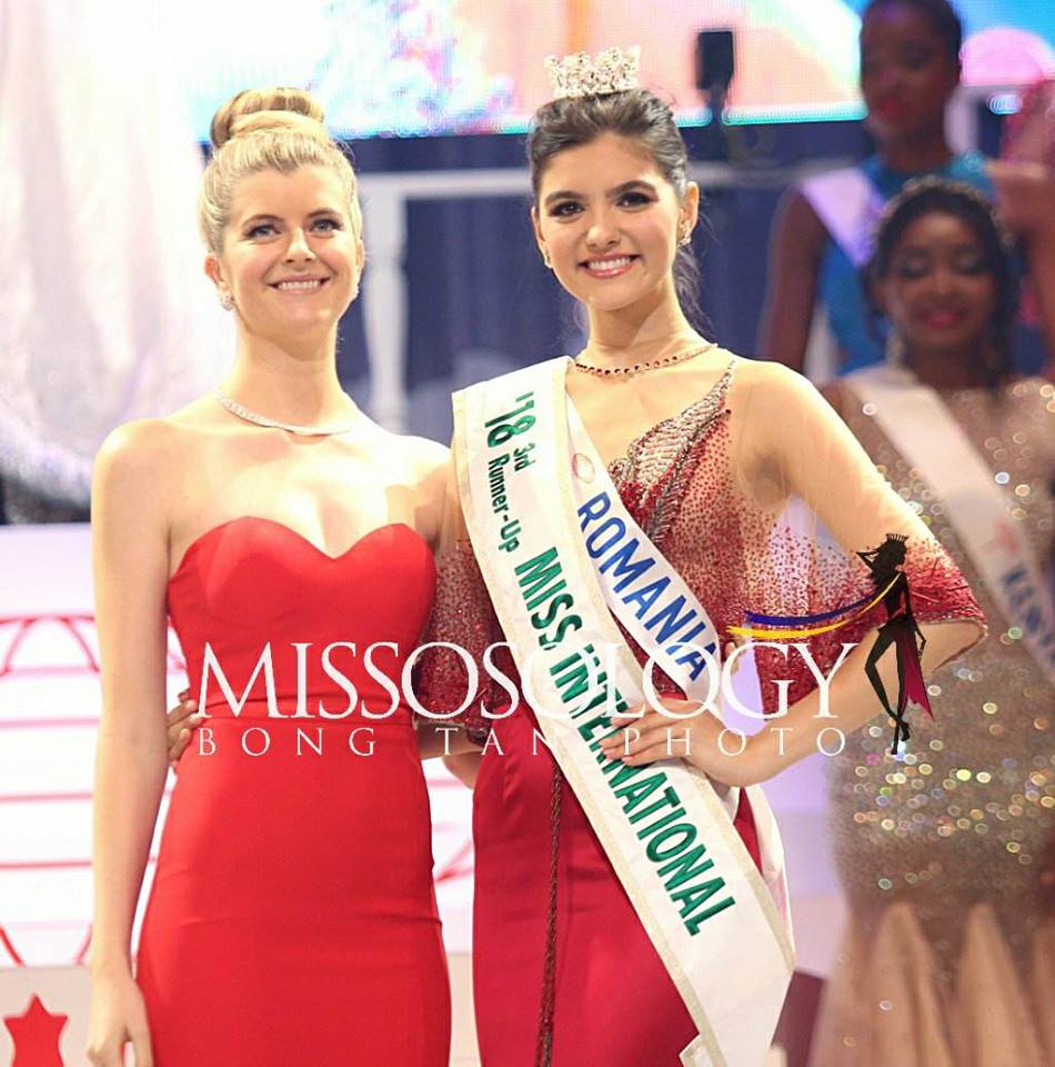 GALERIE FOTO/ O arădeancă de 19 ani a obținut locul 4 la Miss Internaţional, în Japonia. Bianca Tirsin a reușit performanța să se claseze în top 5 doi ani consecutiv
