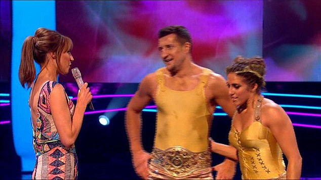 GALERIE FOTO / Froch, coșmarul lui Lucian Bute, a impresionat-o pe Nadia