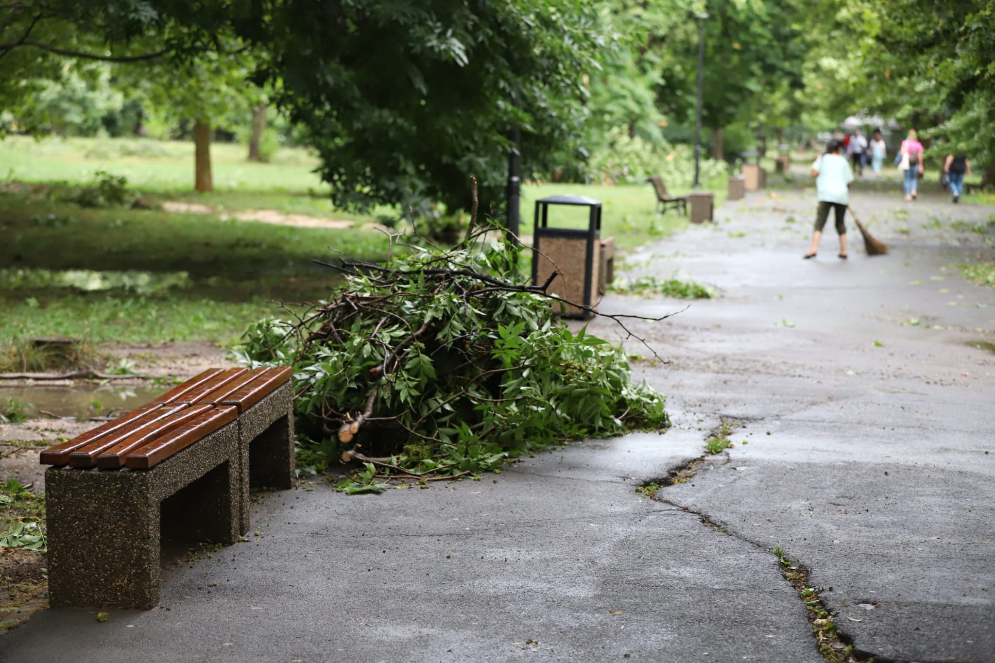 Dezastru după furtuni: București este sub ape iar aproape 30.000 de oameni din 65 de localități sunt fără curent. Pompieri din 9 județe vin în ajutor