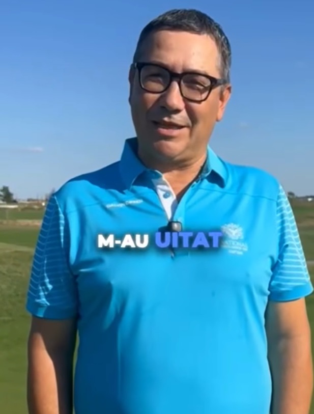Cât costă tricoul purtat de Victor Ponta de ziua lui. Cum a sărbătorit 53 de ani: „Golf, distracție, muncă, privat”