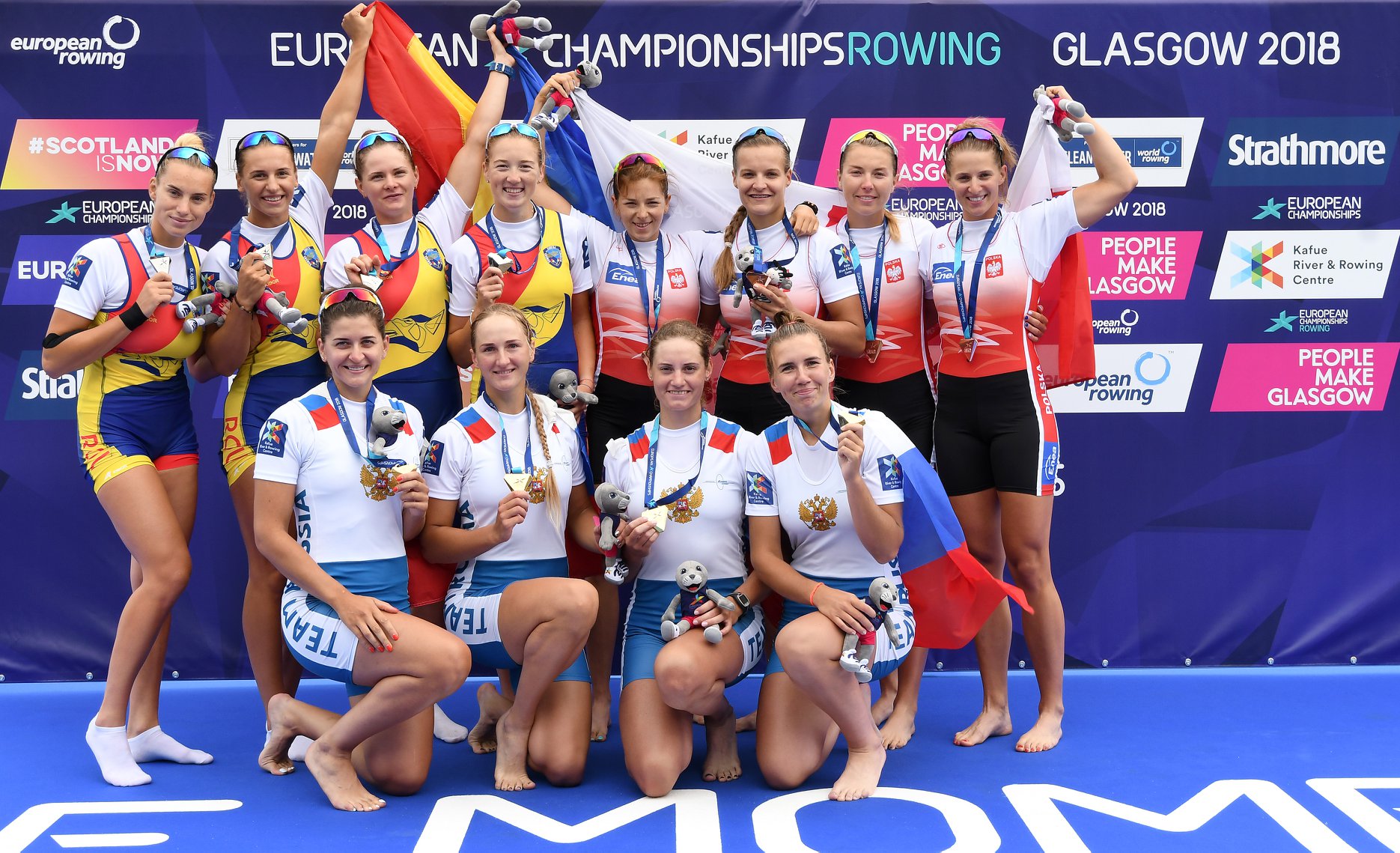 Campionatul European de canotaj 2018. România, primul loc în clasamentul pe medalii! | FOTO