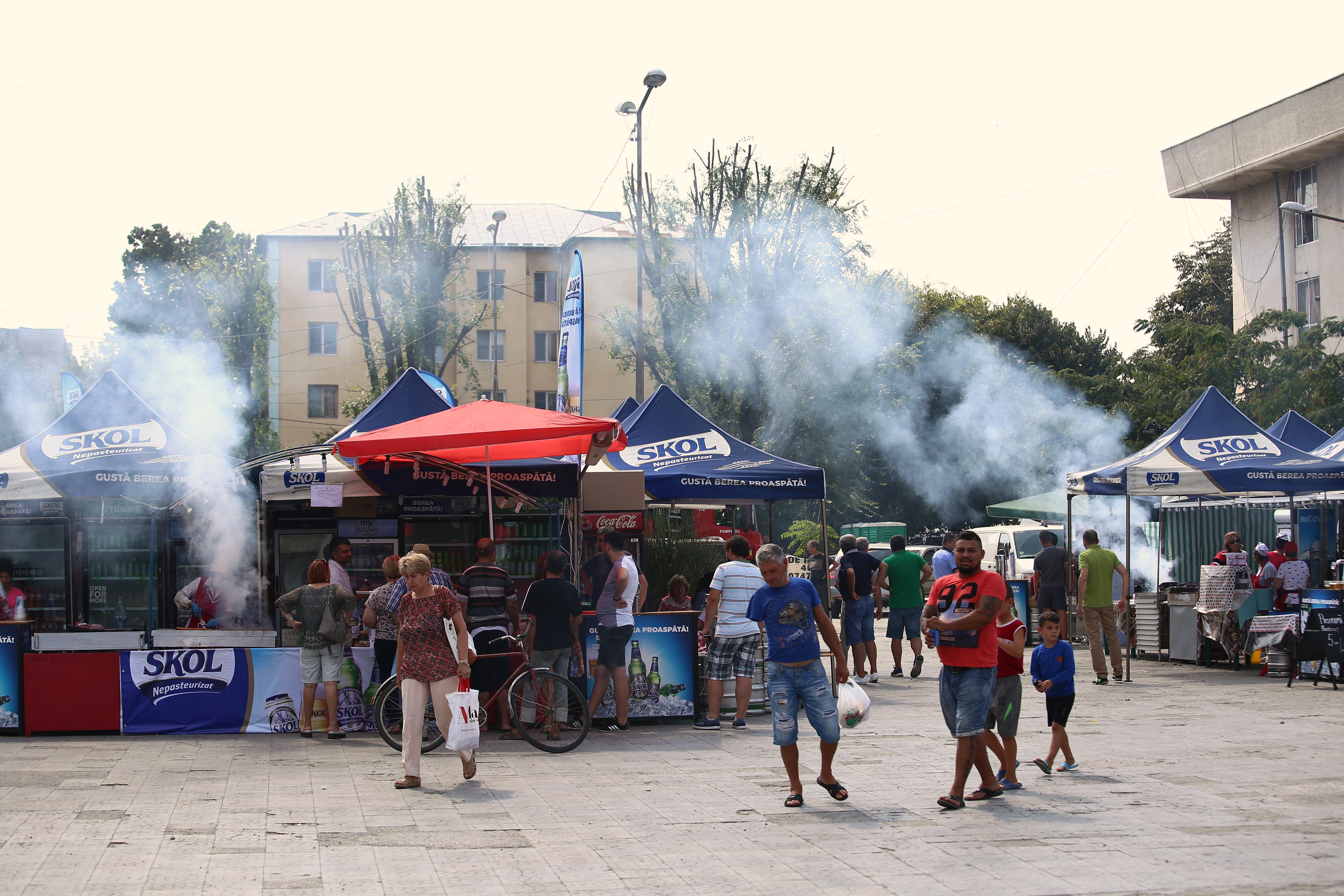 Zilele Alexandriei – "bâlci" sătesc cu mici, bere și produse contrafăcute - VIDEO&FOTO