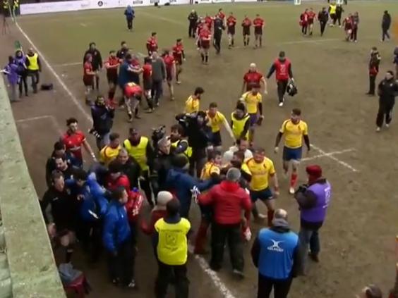 Forurile din rugby investighează prestația arbitrului român Vlad Iordăchescu la meciul Belgia - Spania | FOTO&VIDEO