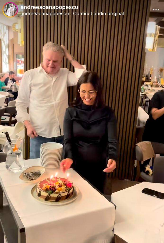 Andreea Popescu a împlinit 39 de ani. Ce surpriză i-a făcut socrul ei. „M-am emoționat tare”