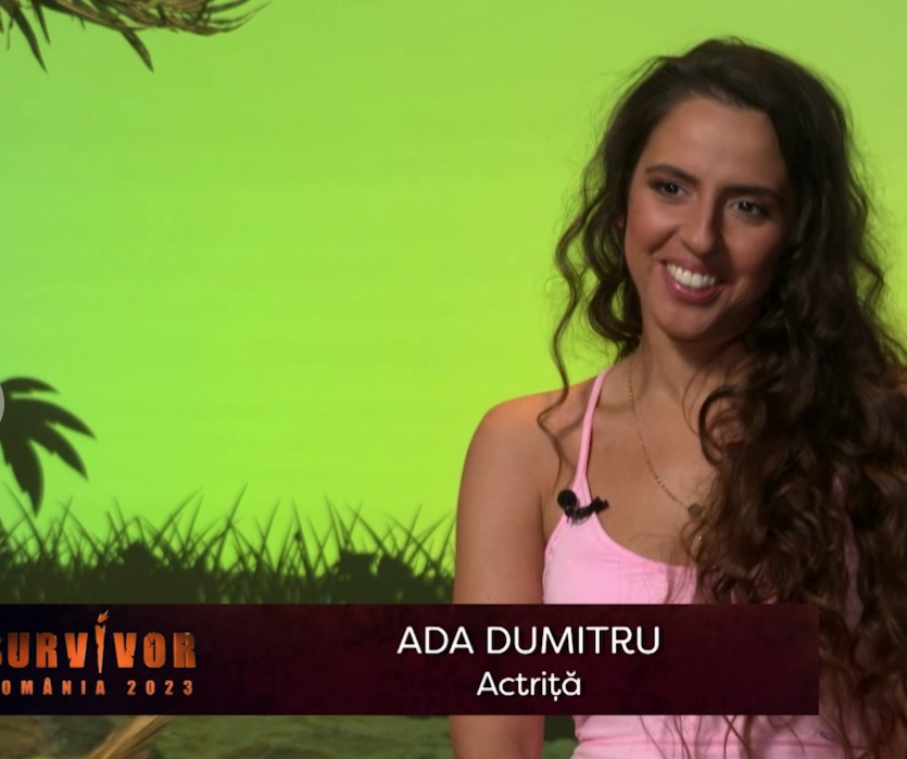 Cine e Ada Dumitru de la „Survivor România” 2023. Cum se înțelege cu Bebe Cotimanis, care îi e tată vitreg