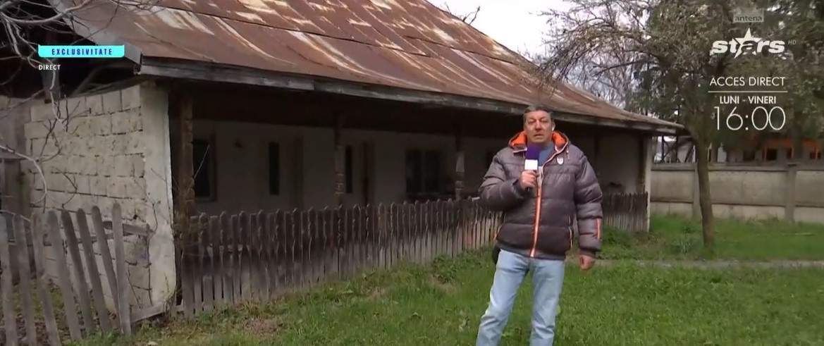 Imagini cu casa pe care Viorel Lis a construit-o în Zărnești, localitatea natală. Imobilul a ajuns în paragină