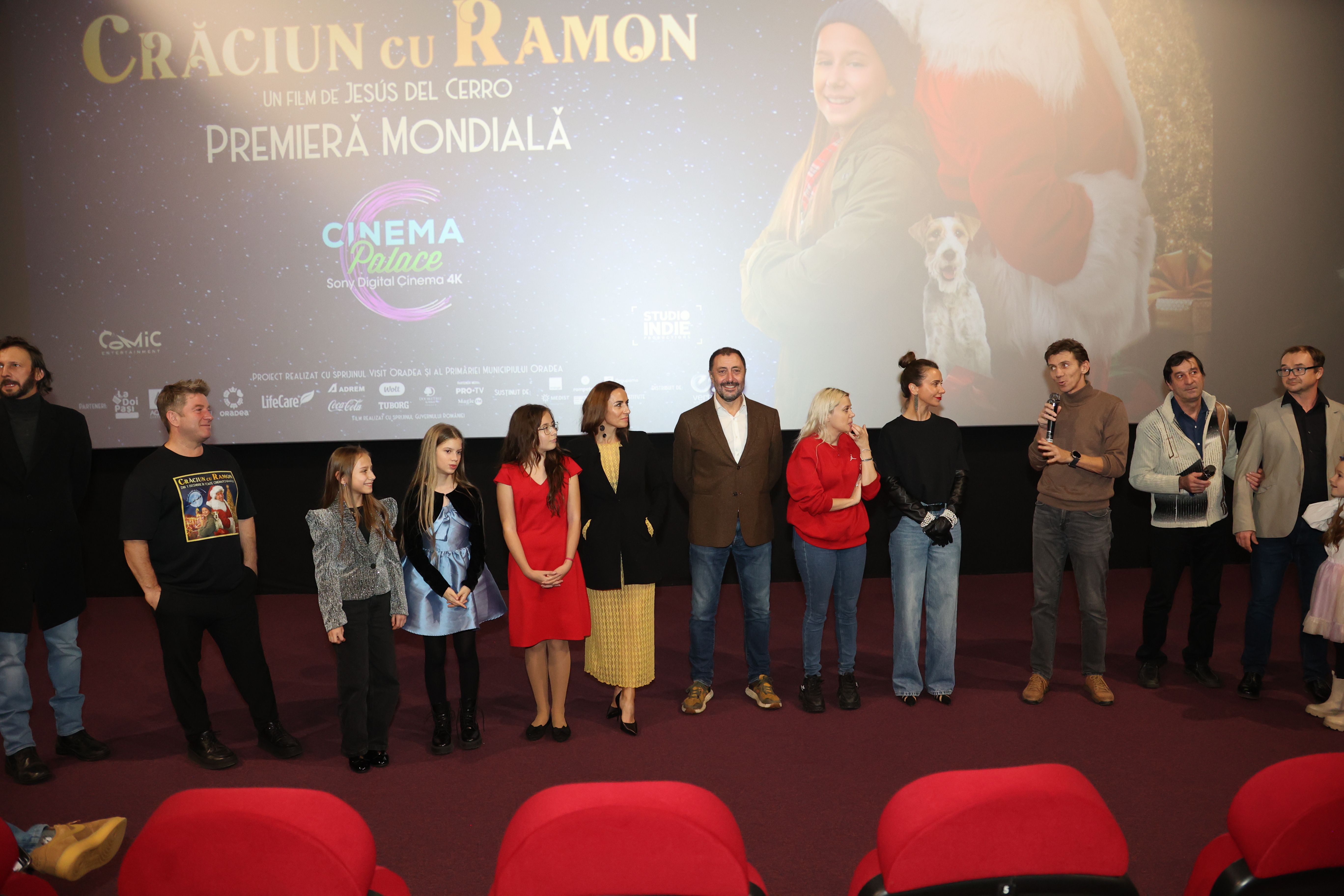 Câți români s-au uitat la proiecțiile speciale din Oradea ale filmului „Crăciun cu Ramon”. Succes uriaș pentru Pavel Bartoș în doar trei zile