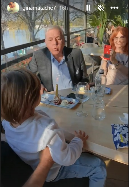 Gina Matache și-a sărbătorit nepotul alături de Răzvan Miheț, fostul ginere. Oana Matache nu a apărut la petrecere