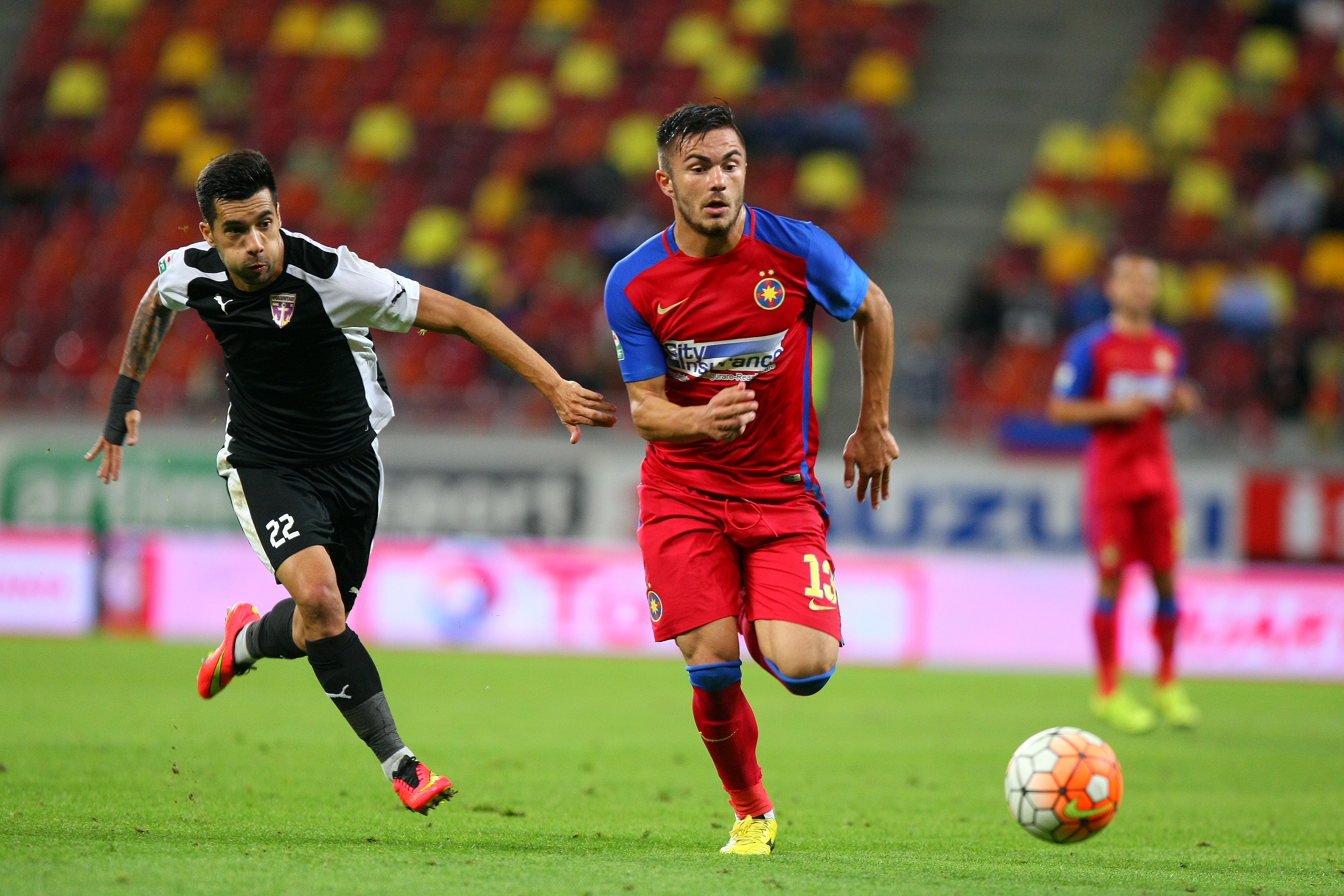 Liga I: Steaua - FC Voluntari 3-1. ^Hamroun, Chipciu și Stanciu l-au ridicat de pe bancă pe Rădoi, antrenorul fără licență al campioanei. Odată cu el, și pe ”principalul”-marionetă Țiți Dumitriu / GALERIE FOTO
