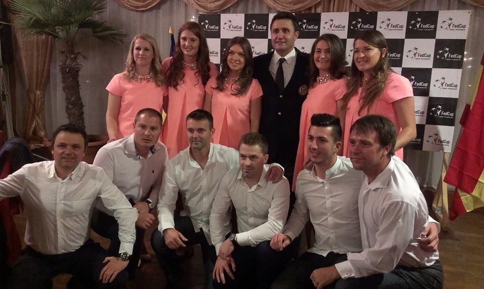 Echipa României de Fed Cup, în roz la petrecerea jucătoarelor