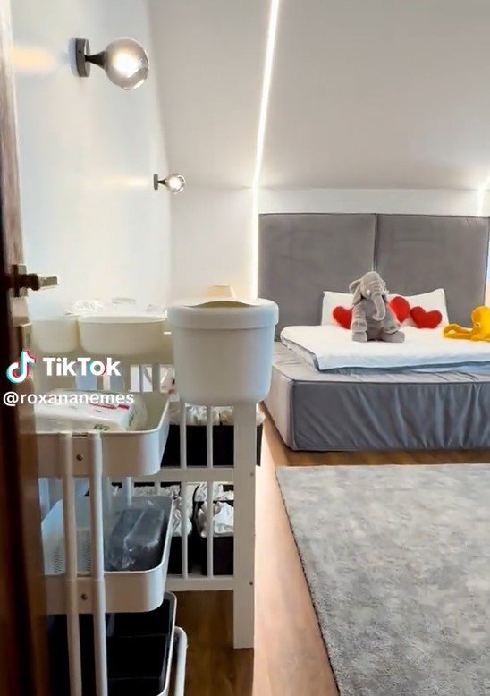 Cum arată camera gemenilor Roxanei Nemeș. Imagini din vila de 1 milion de euro a vedetei