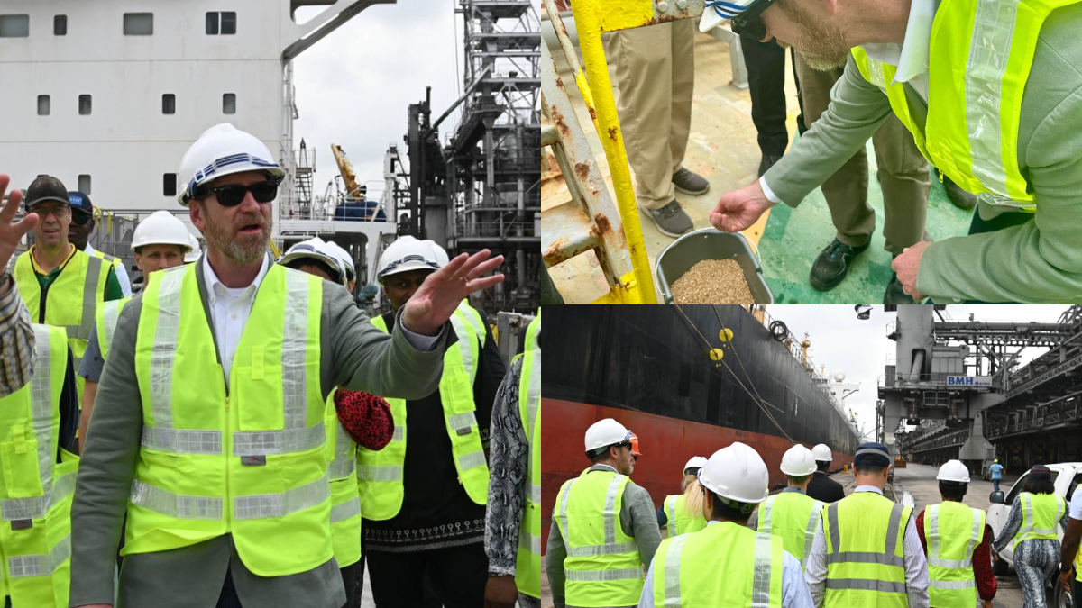 US wheat shipment worth $15m arrives in Nigeria as bilateral trade fortifies