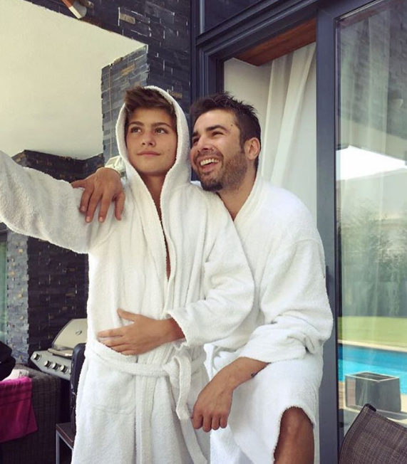 Imagini rare cu fiul lui Adrian Mutu și al Alexandrei Dinu. Mario e de nerecunoscut la 23 de ani