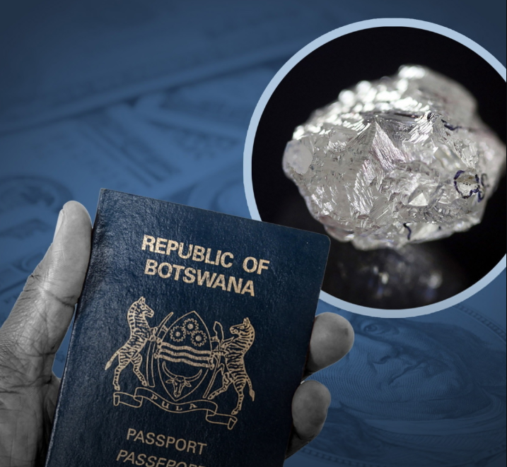 Africa’s largest diamond producer, Botswana introduces $75k golden passport programme