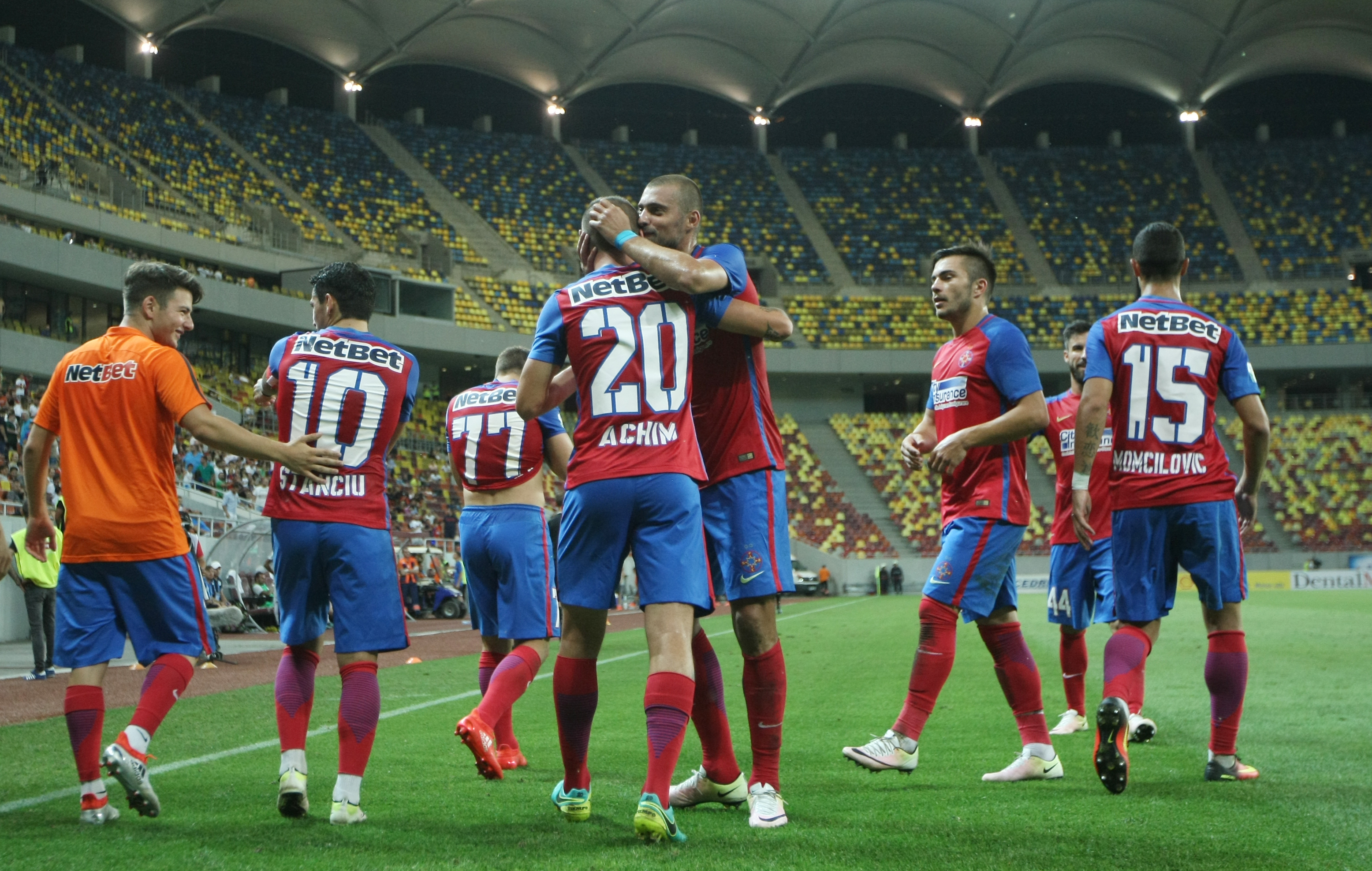Steaua - Chiajna 1-0. Vlad Achim: ”A fost destul de greu să ne revenim după euforia calificării” | GALERIE FOTO