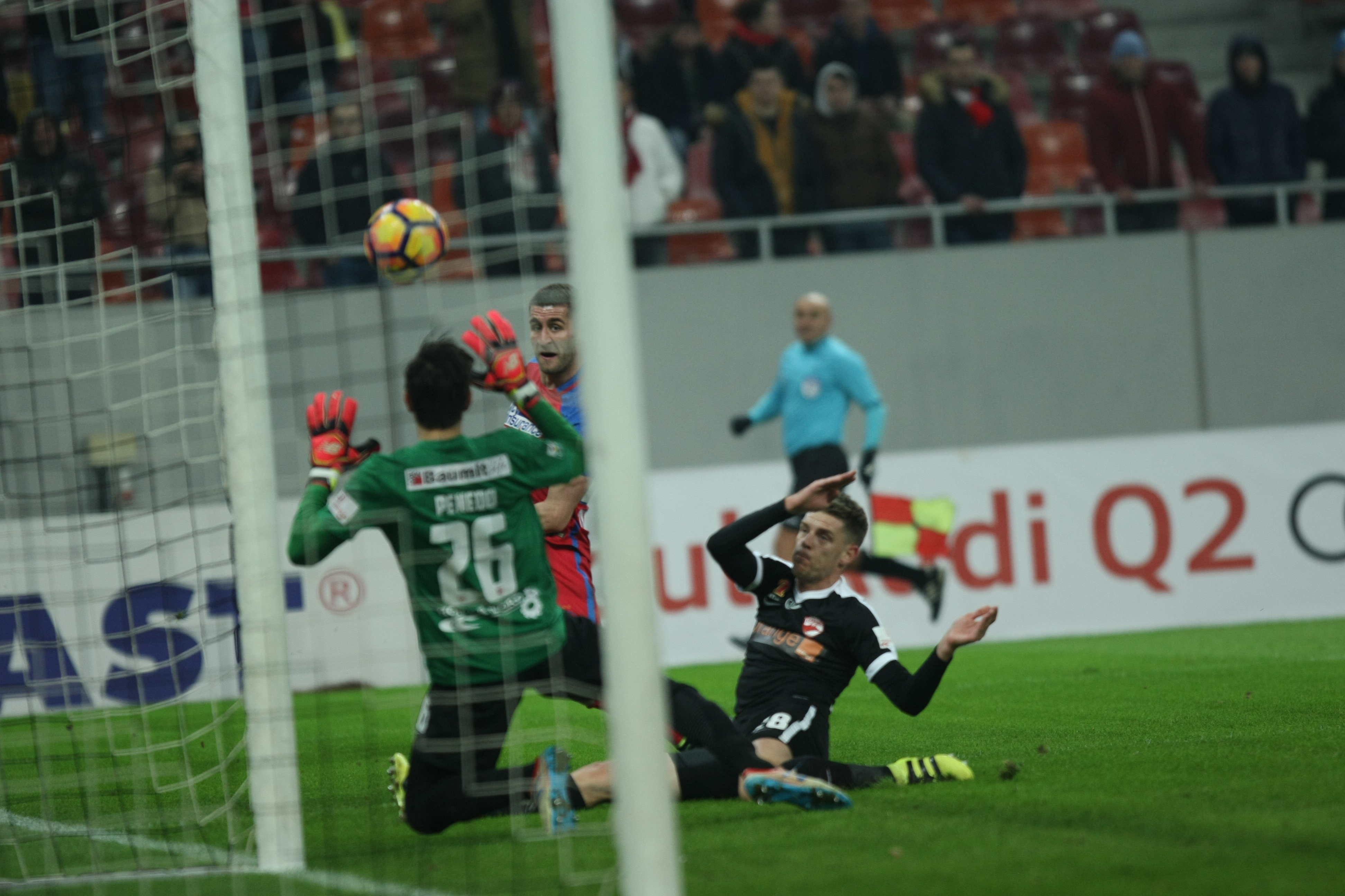 Dinamo - Steaua 4-1. Umilința echipei lui Reghe a fost totală. Mahlangu, Nistor, Lazăr și Rotariu au făcut ”praf” apărarea oaspeților | GALERIE FOTO