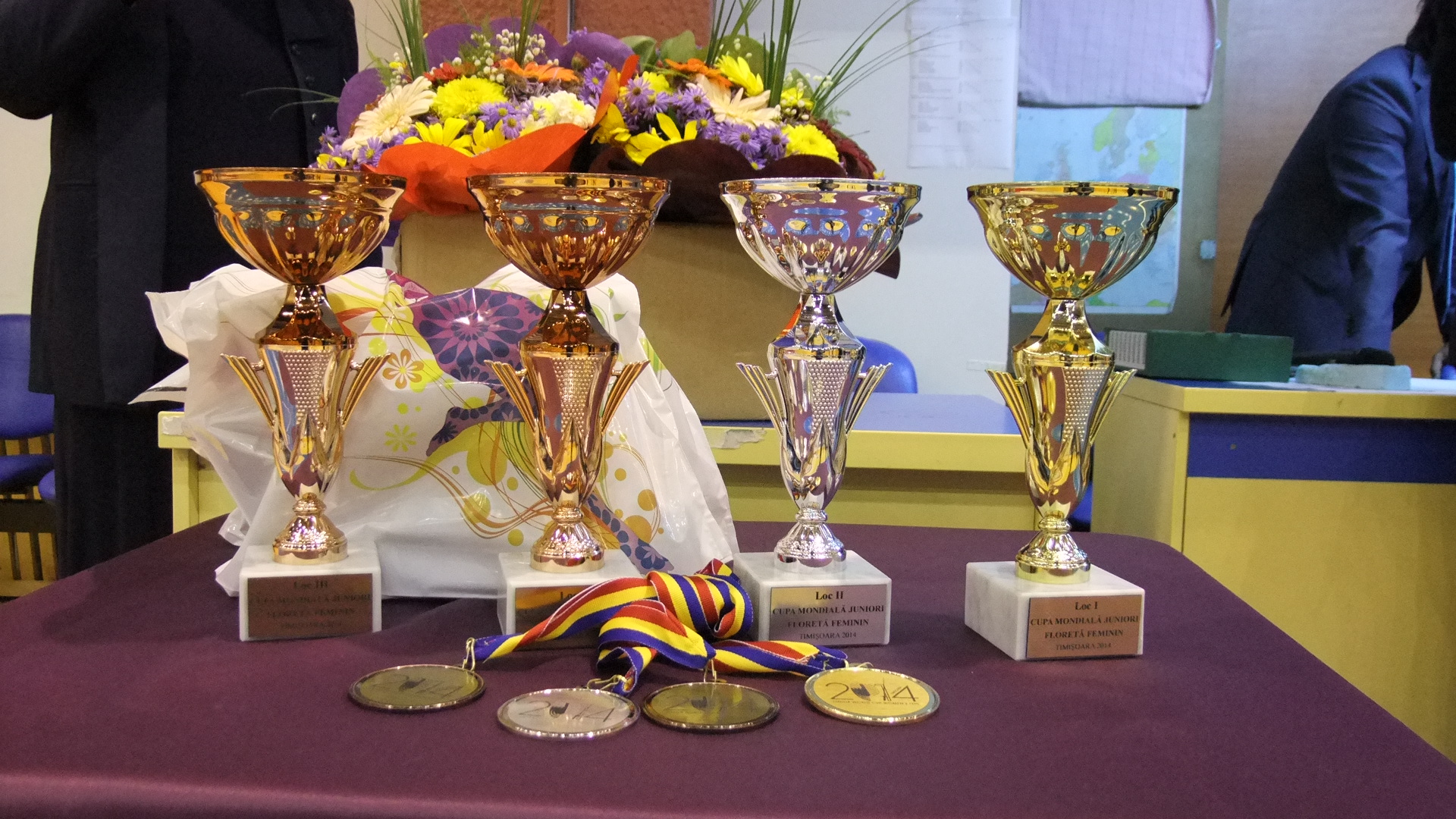 FOTO / Junioara Mălina Călugăreanu a câștigat etapa de Cupă Mondială de floretă feminin!
