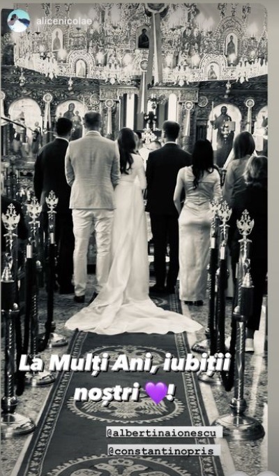 Albertina Ionescu s-a căsătorit religios în Grecia. Cum a arătat prezentatoarea în cele două rochii de mireasă