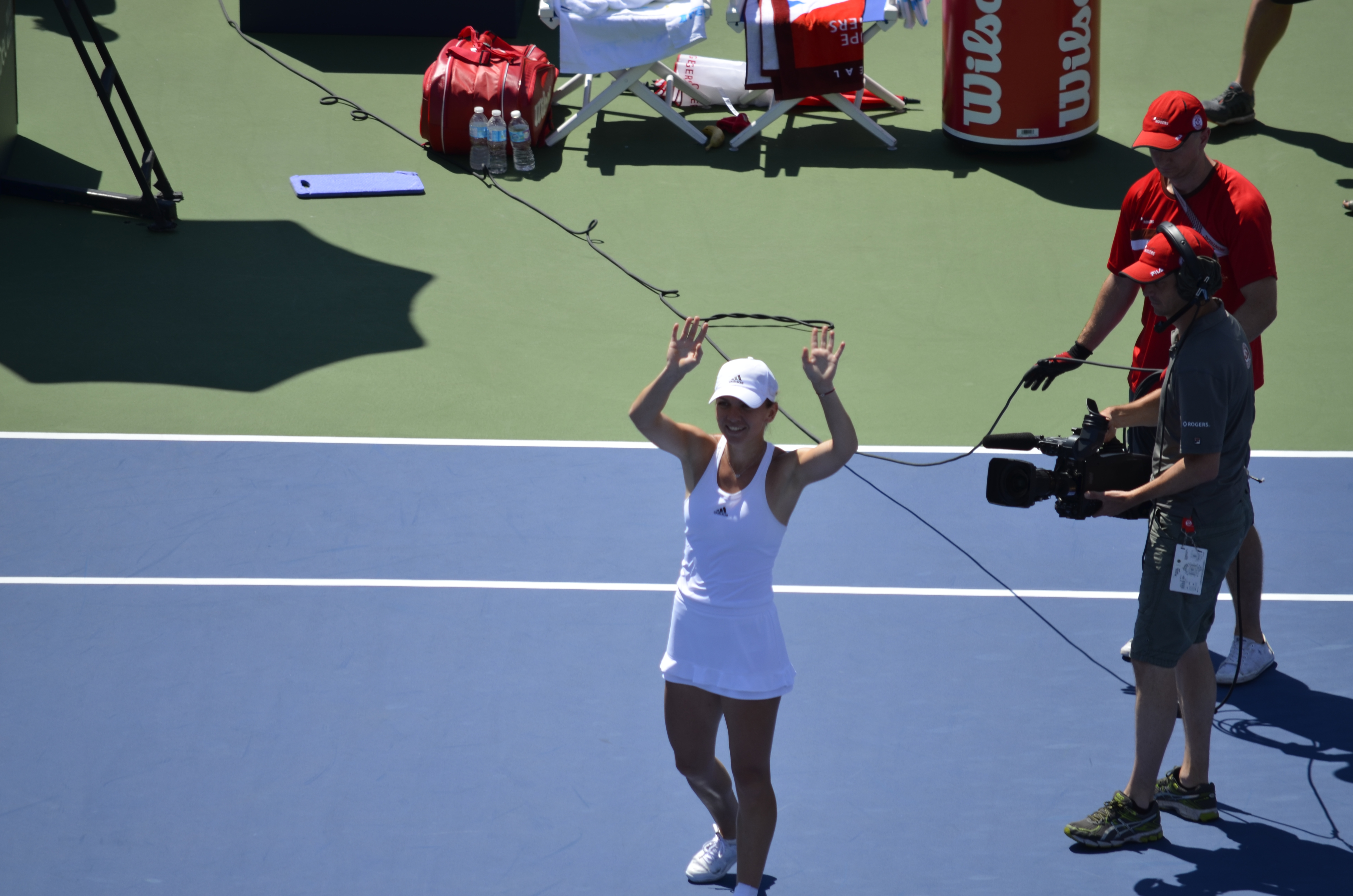 Ce regal la Montreal! Simona Halep a câștigat turneul de simplu, a 14-a a victorie a carierei. Imaginile succesului | FOTO