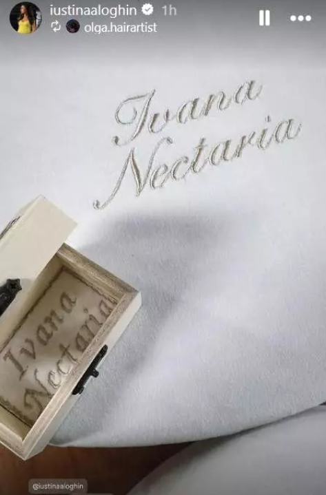 Iustina și Cornel de la Insula Iubirii și-au botezat fetița. Imagini emoționante cu micuța Ivana